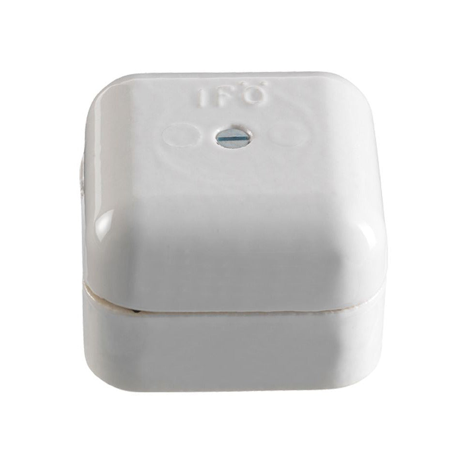 Abzweigdose Porzellan quadratisch | Ifö Electric