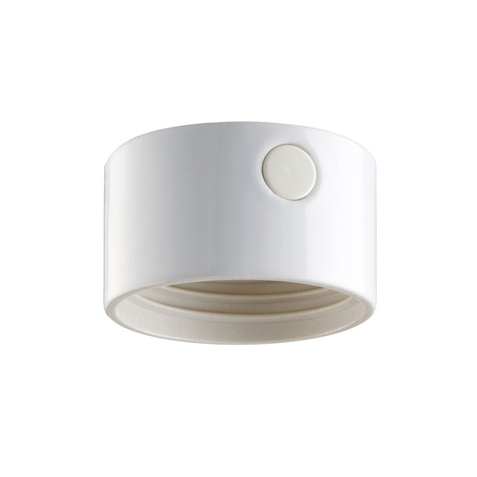 Porzellansockel Ø 84.5mm Gewinde IP54 Weiss, mit seitlichen Eingängen LED | Ifö Electric