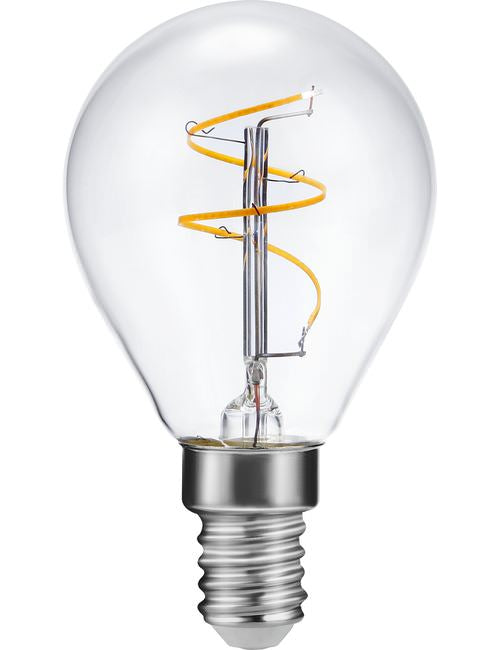 LED Glühbirne | Thin Filament Spiral Ball E14