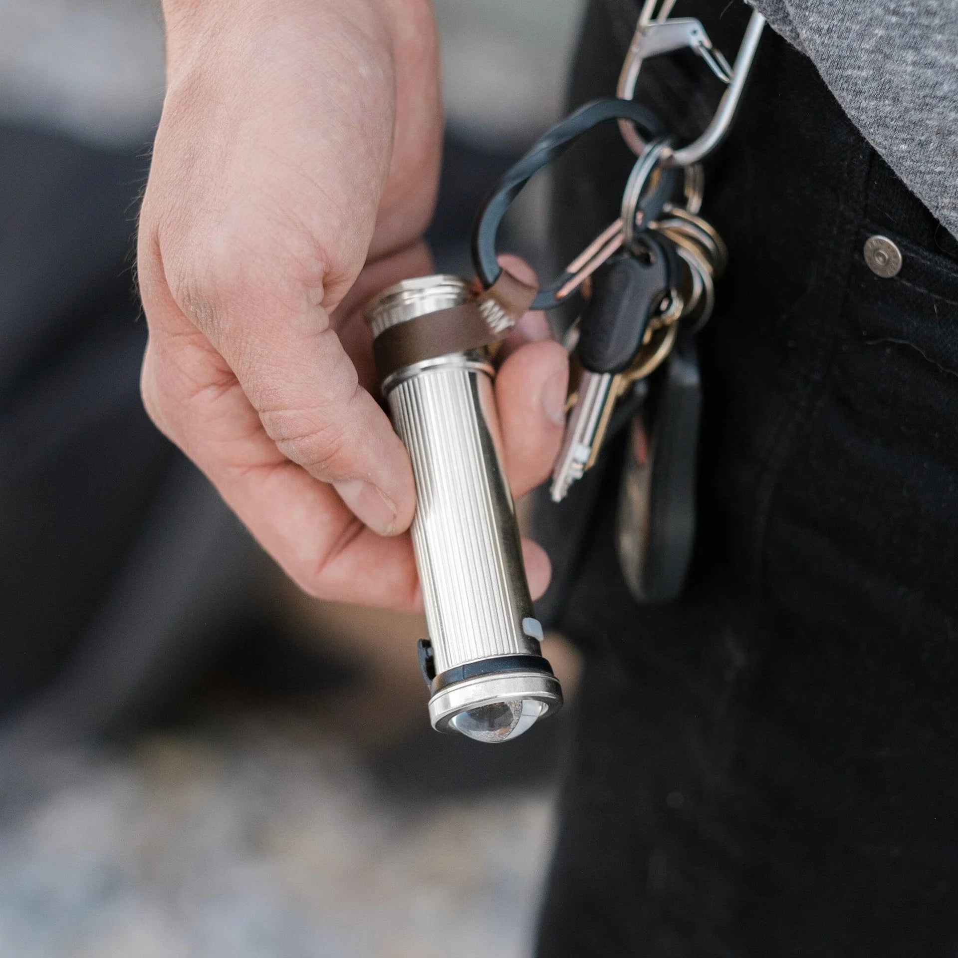 Mini Flashlight Aluminium Schlüsselbund