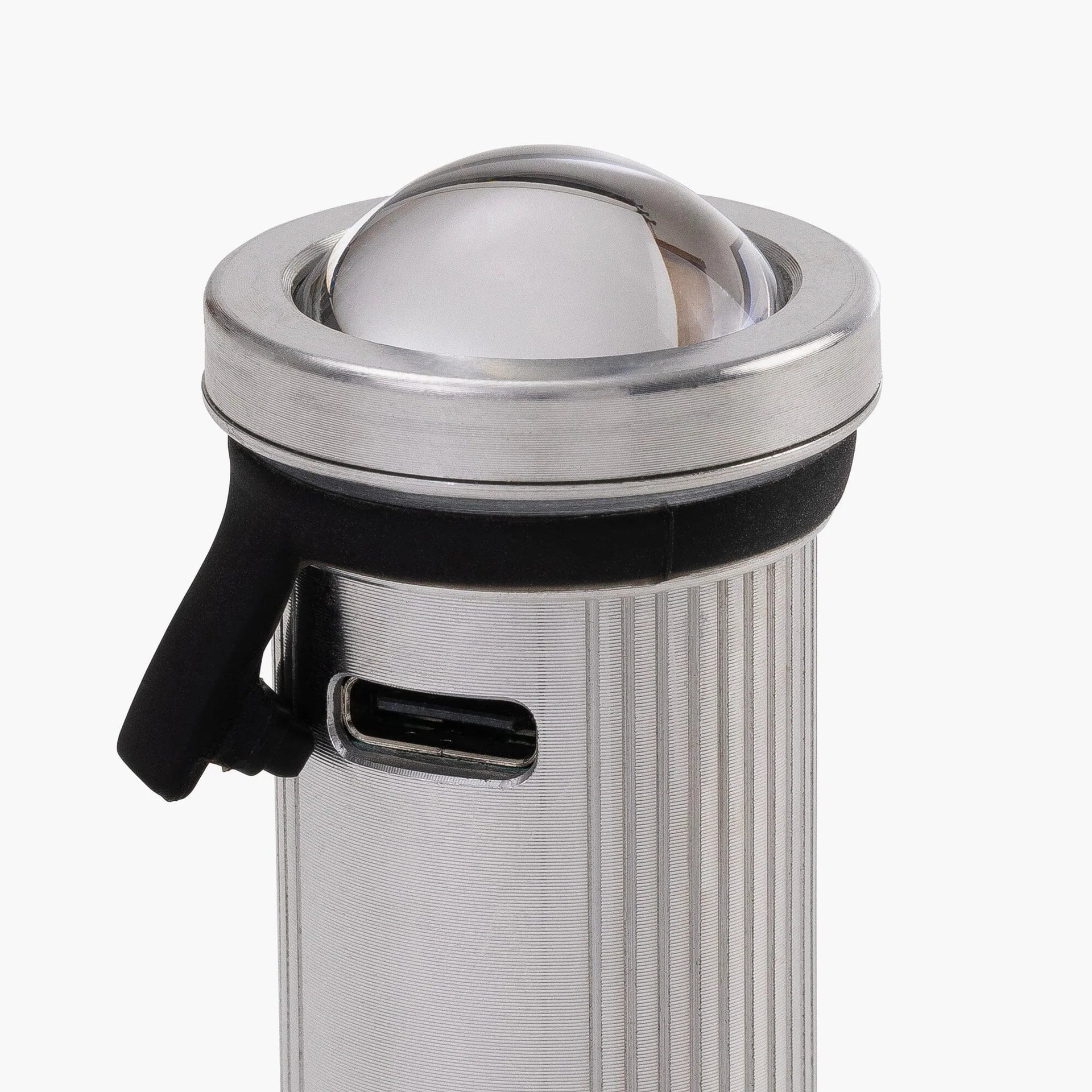 Mini Flashlight Aluminium Detail Kuppellinse