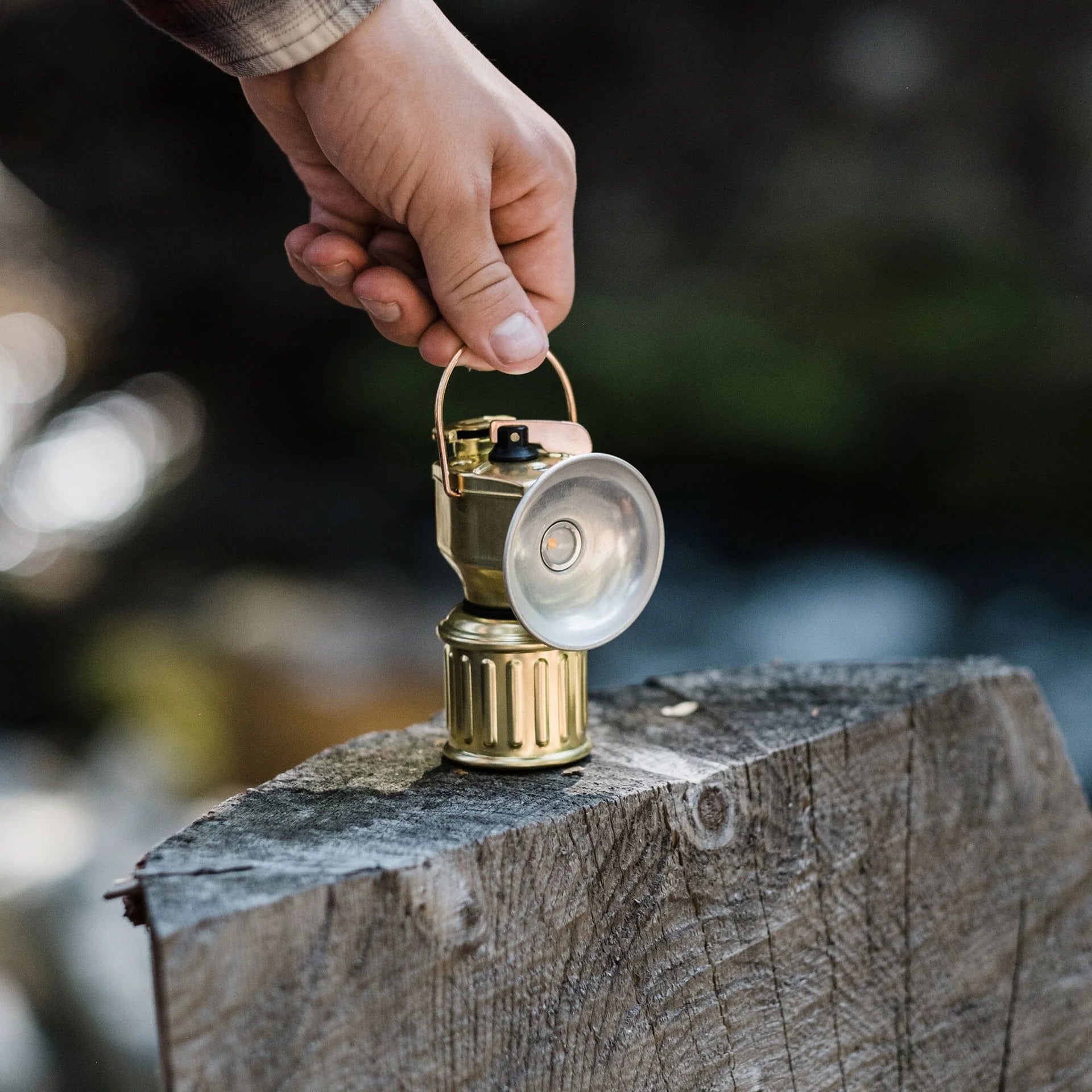 Miners Lantern Messing