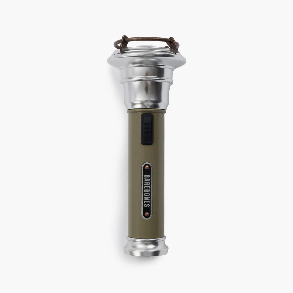 Vintage Flashlight Olive Drab