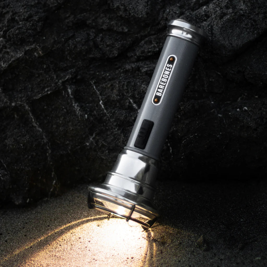 Vintage Flashlight Slate Gray