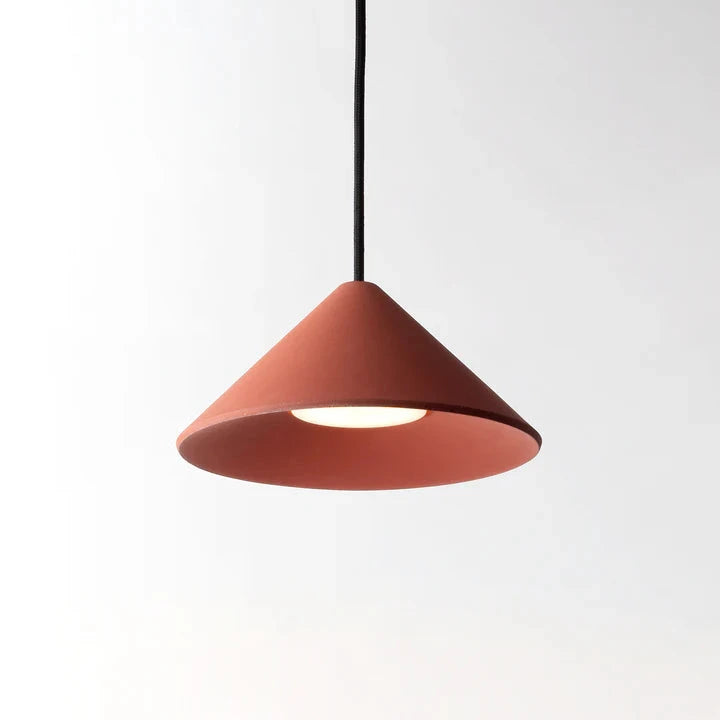 Lola | Pendelleuchte mit Baldachin Beton