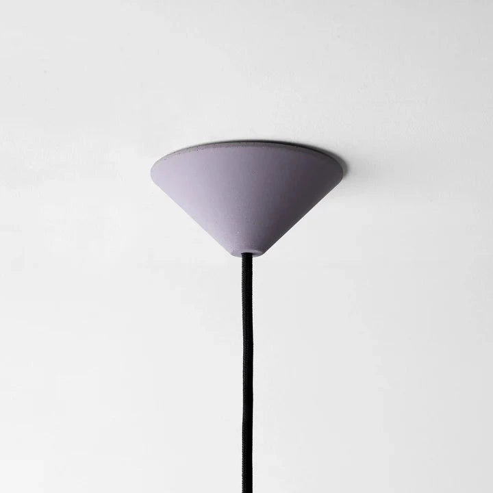 Lola | Pendelleuchte mit Baldachin Beton