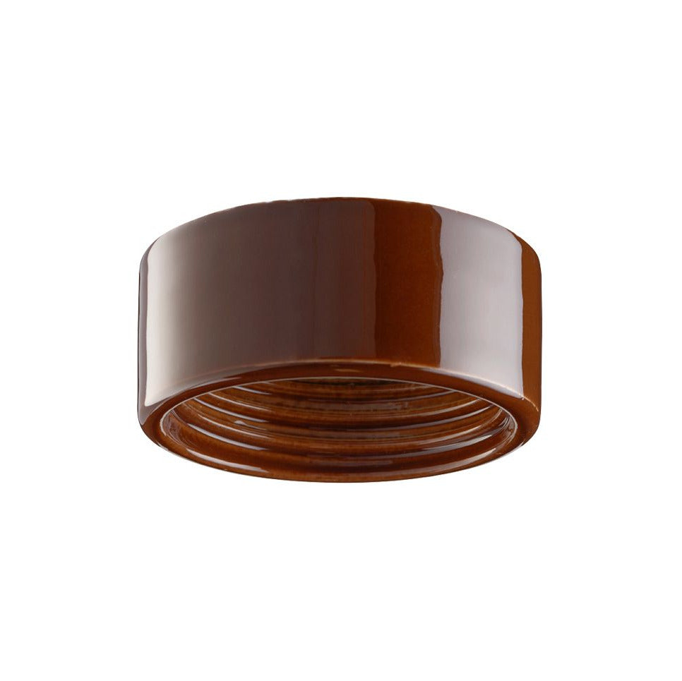Porzellansockel 84.5mm Gewinde IP20 für LED Module | Ifö Electric braun
