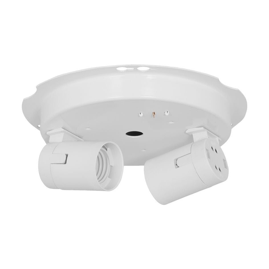 Montageplatte E27 2×25 W für Sockel D220 Bajonett 184 mm | Ifö Electric