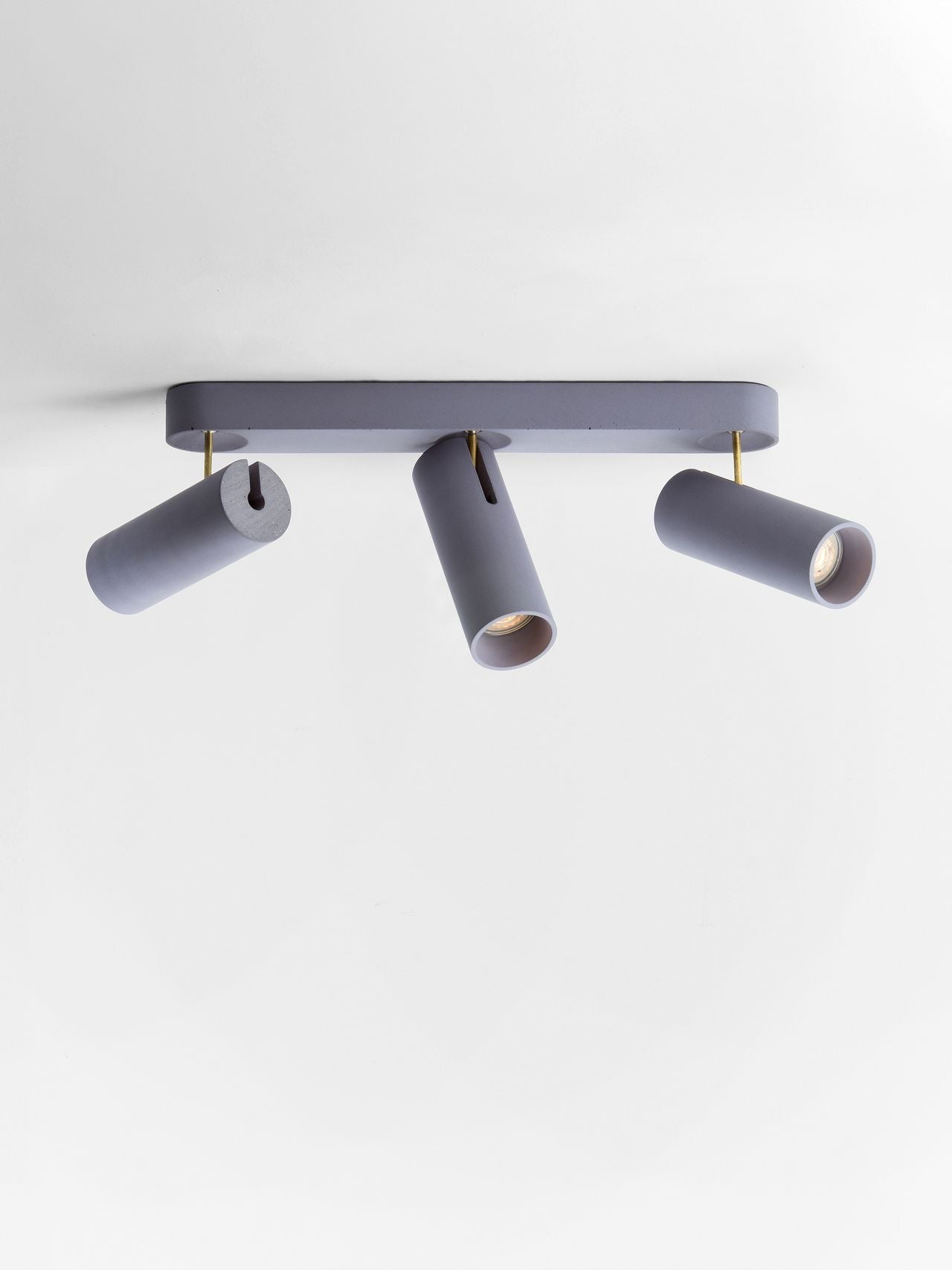 Argia Maxi adjustable multiple Spotlight | 3-fach Wand-oder Deckenspot Beton