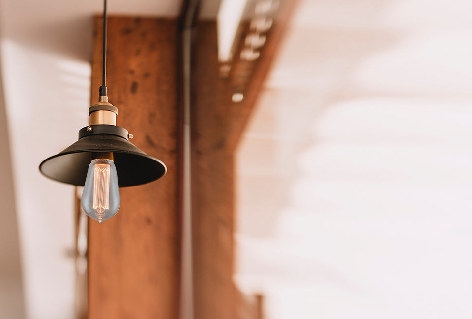 Retro Led Lightbulb | Squirrel cage teardrop E27