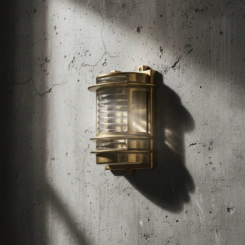 Basement and outdoor light, ship's lamp E27
