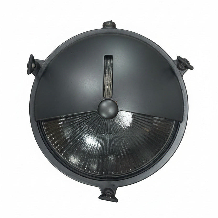 Ship light, outdoor light brass round E27