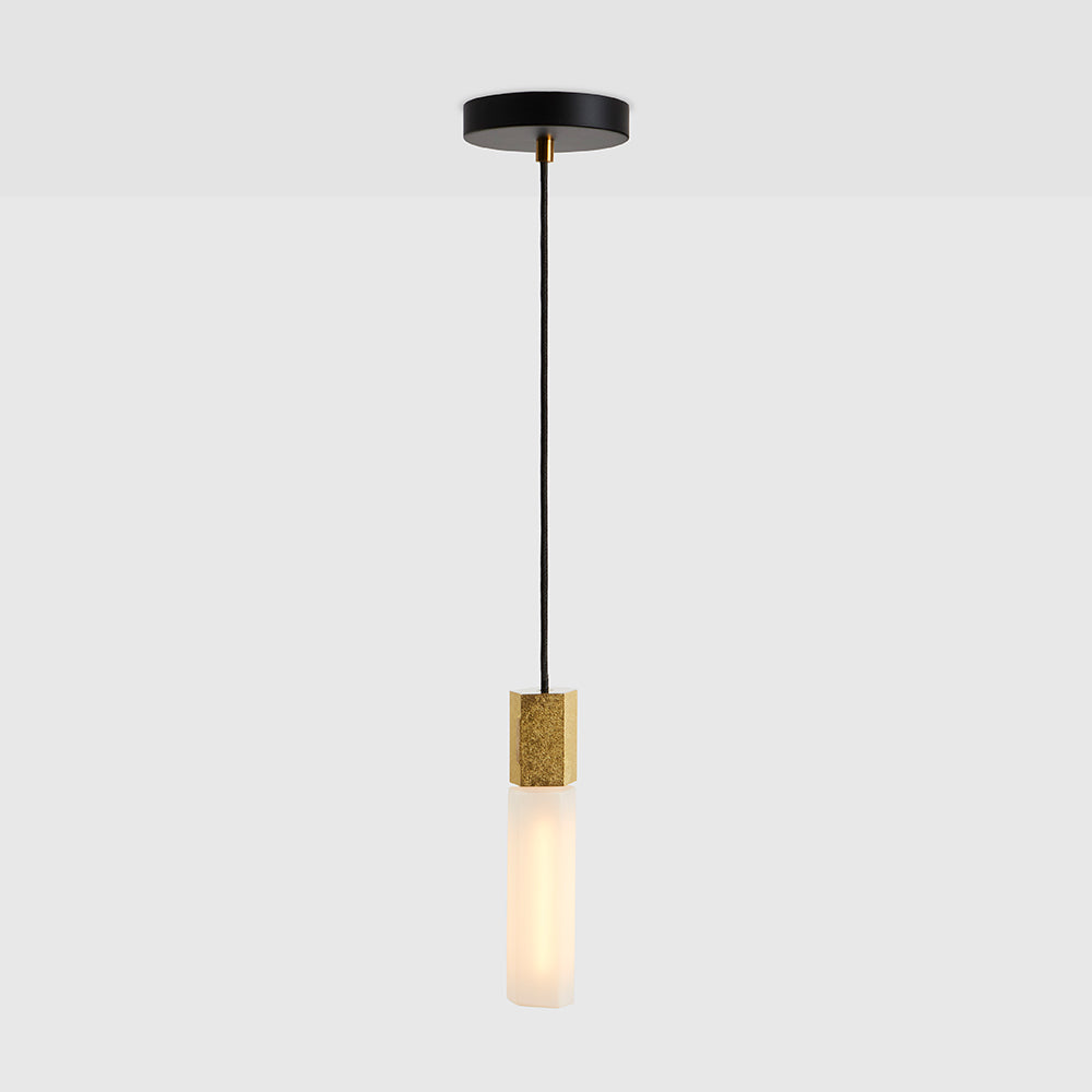 Basalt Pendelleuchte Messing | Tala