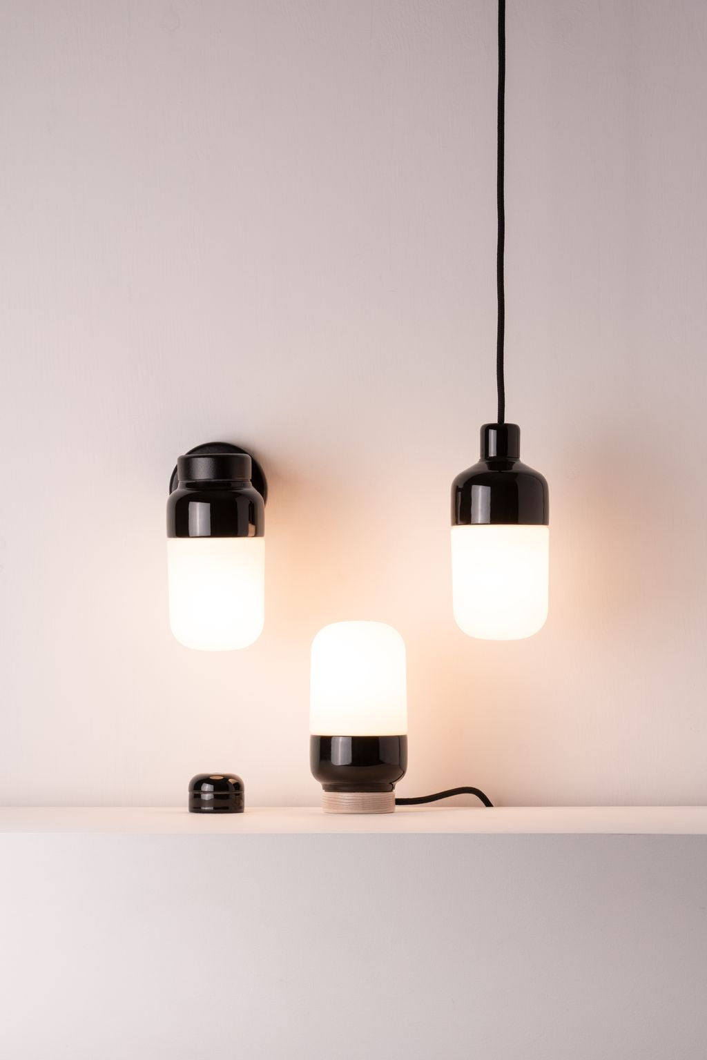 Ohm Wandleuchte 100/210 Ø84.5mm IP44 | Ifö Electric