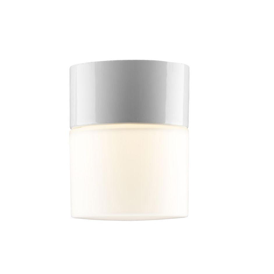 Opus 100/125 Led Porzellan Wand-/Deckenleuchte 2700K weiss matt opal | Ifö Electric