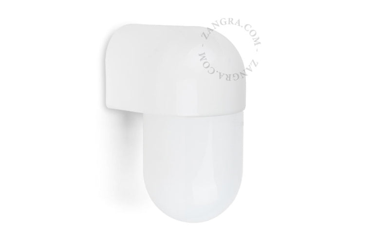 Applique murale en porcelaine Agnes IP54
