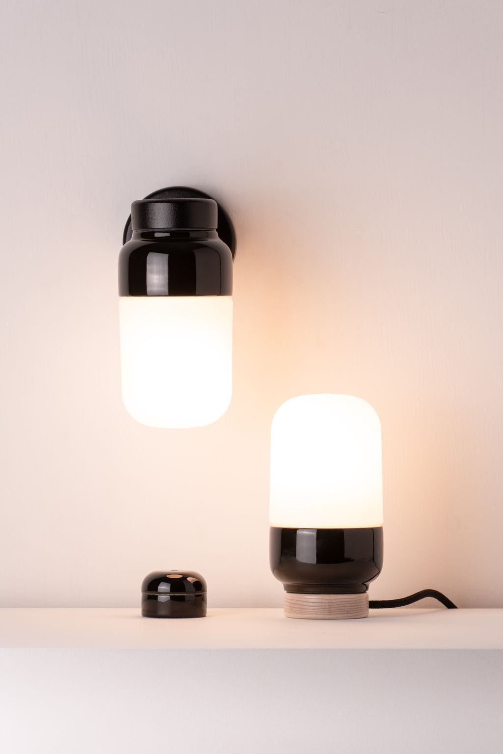 Ohm Wandleuchte 100/210 Ø84.5mm IP44 | Ifö Electric