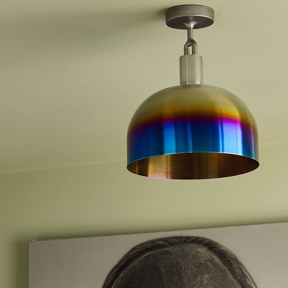 Forked Ceiling Linear Shade Medium