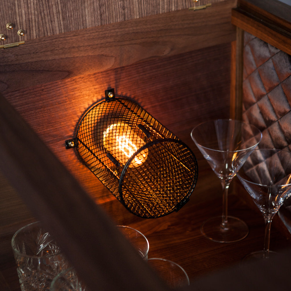 Detail Beleuchtung The Rockstar Whisky Bar | Buster & Punch