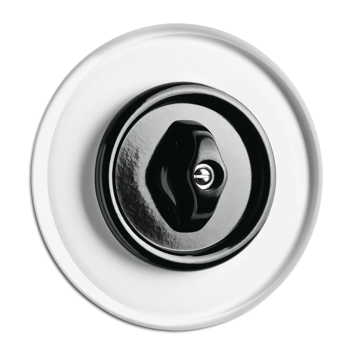 Rotary switch change flush-mounted Bakelite