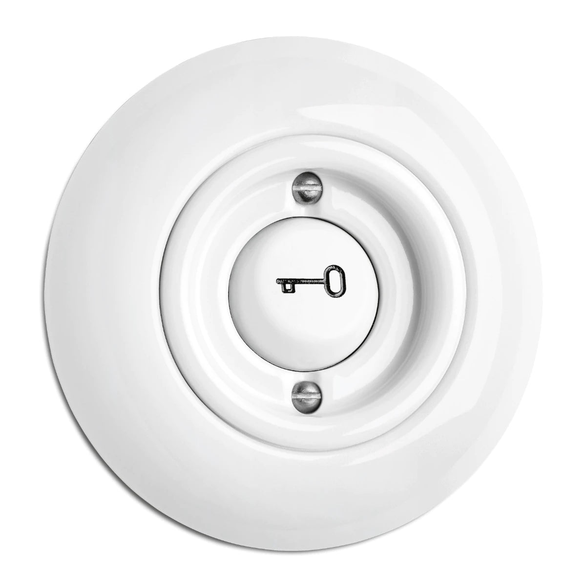 Interrupteur à bascule pour ouvre-porte encastré en porcelaine