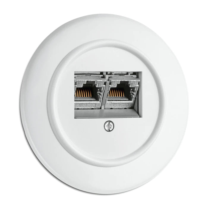 Einzelabdeckung für Anschlussdosen / Dimmer Duroplast