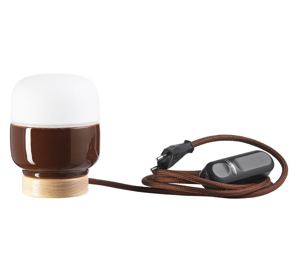 Tischleuchte Porzellan Ohm Table 100/130 matt opal IP20 | Ifö Electric