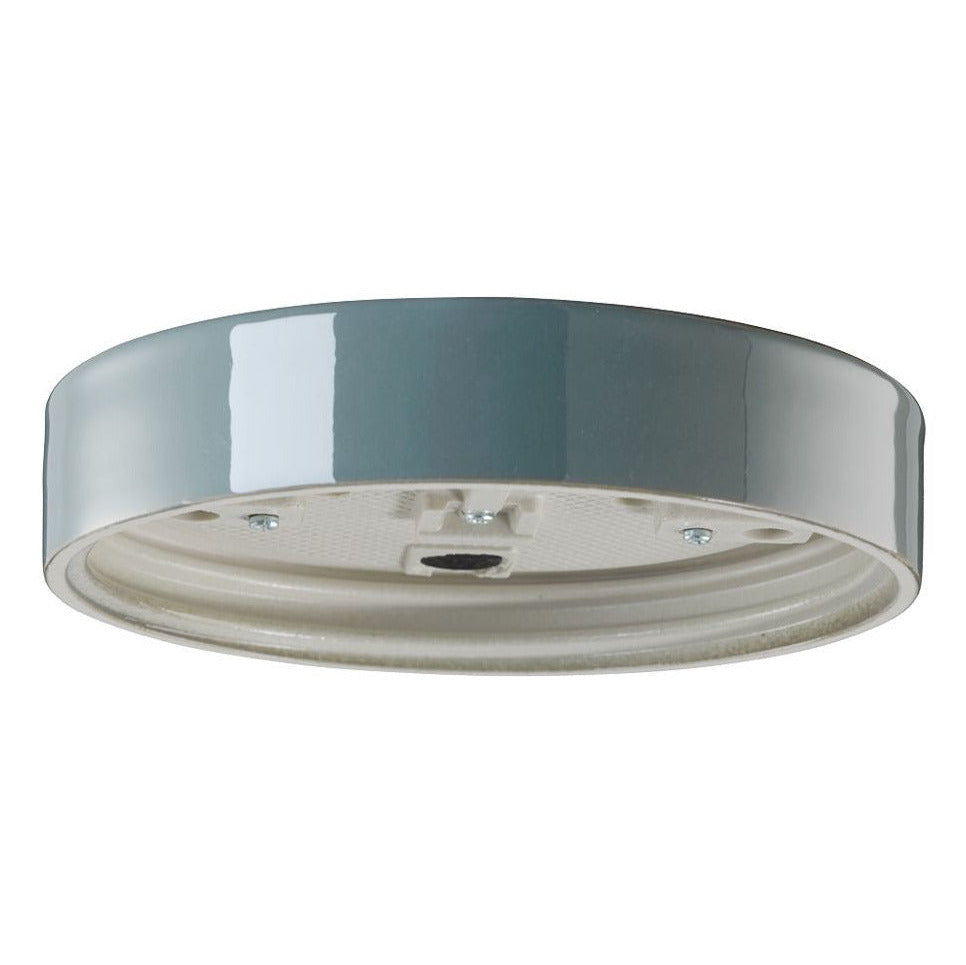 Porzellansockel Ø 185.5mm Gewinde IP44 für LED Module | Ifö Electric grau