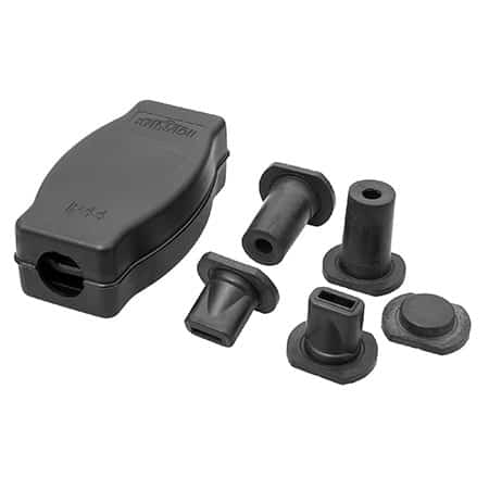 Kupplung Kabelbox für Lichterketten Flachbandkabel IP44