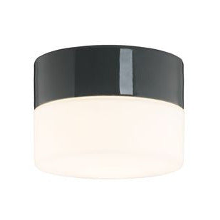 Opus 140/100 Led Porzellan Wand-/Deckenleuchte 3000K grau matt opal | Ifö Electric