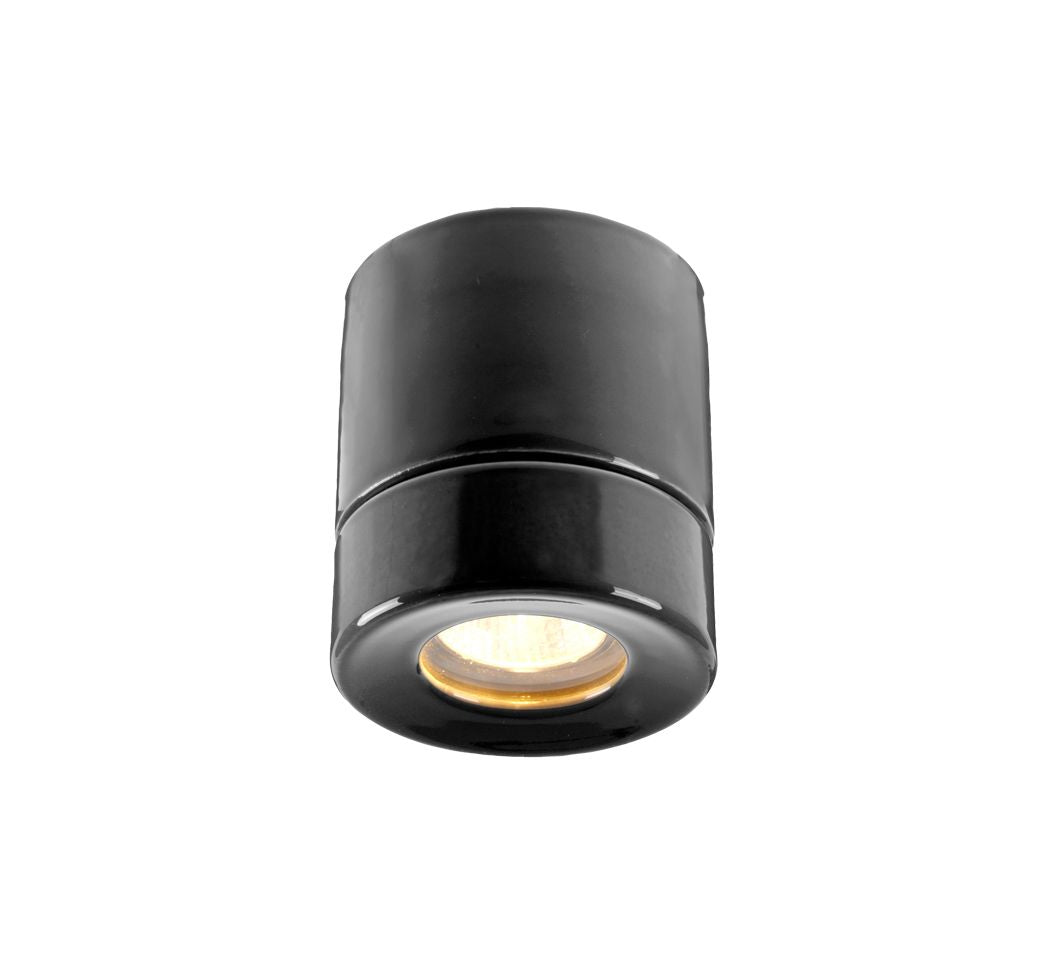 Deckenlampe Light On Downlight IP44, GU10 schwarz | Ifö Electric