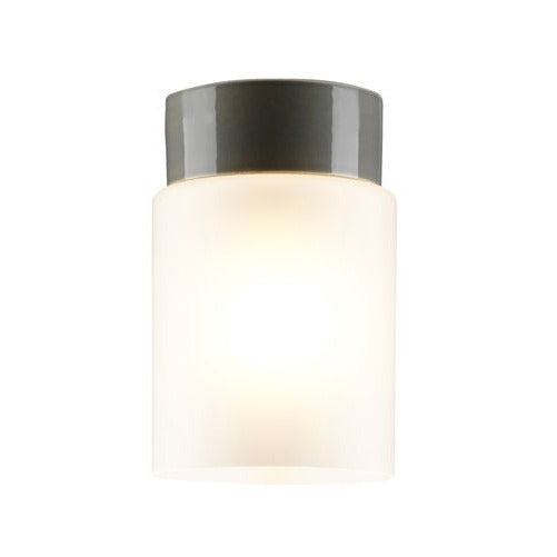 Open Tina Porzellanleuchte frosted E27 IP21 grau | Ifö Electric