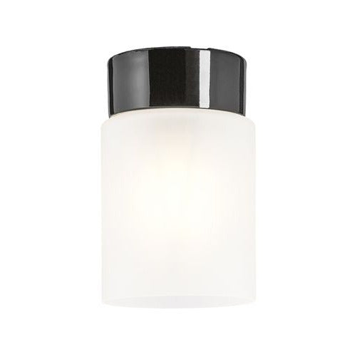 Open Tina Porzellanleuchte frosted E27 IP21 schwarz | Ifö Electric