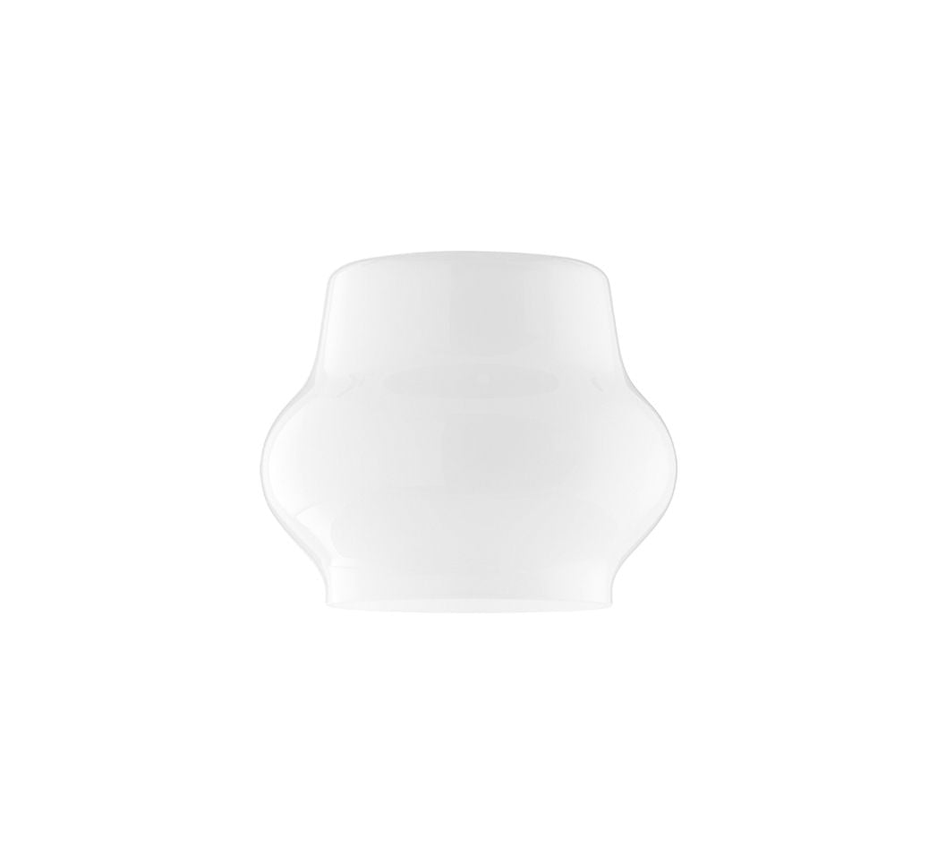 Ersatzglas Emma glänzend opal ohne Gewinde | Ifö Electric