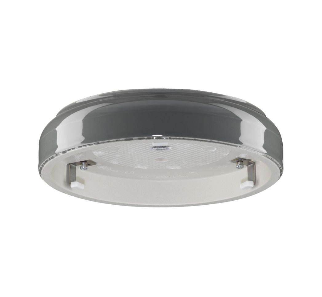 Porzellansockel Ohm 220 Bayonett Ø 184mm Gewinde IP44 ohne Lampenfassung grau | Ifö Electric