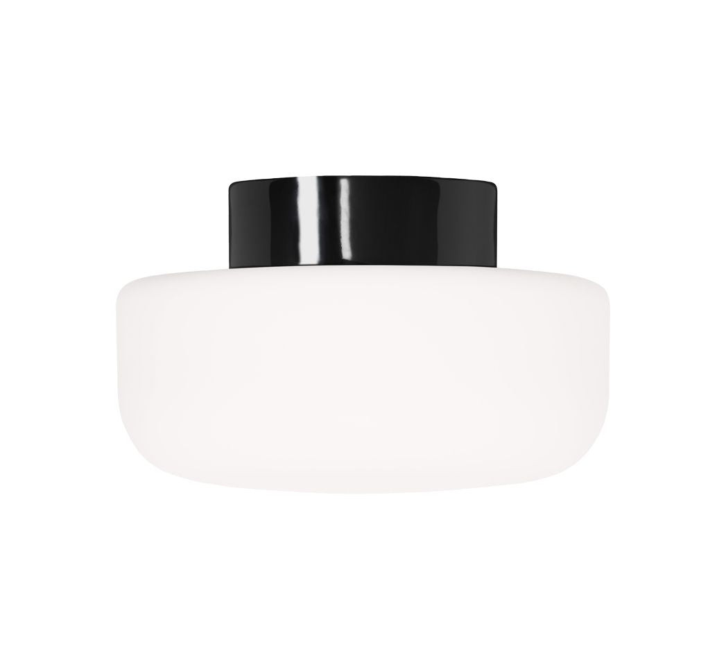 Solenne 250/155 Led DALI Wand-/ Deckenleuchte 3000K schwarz matt opal | Ifö Electric