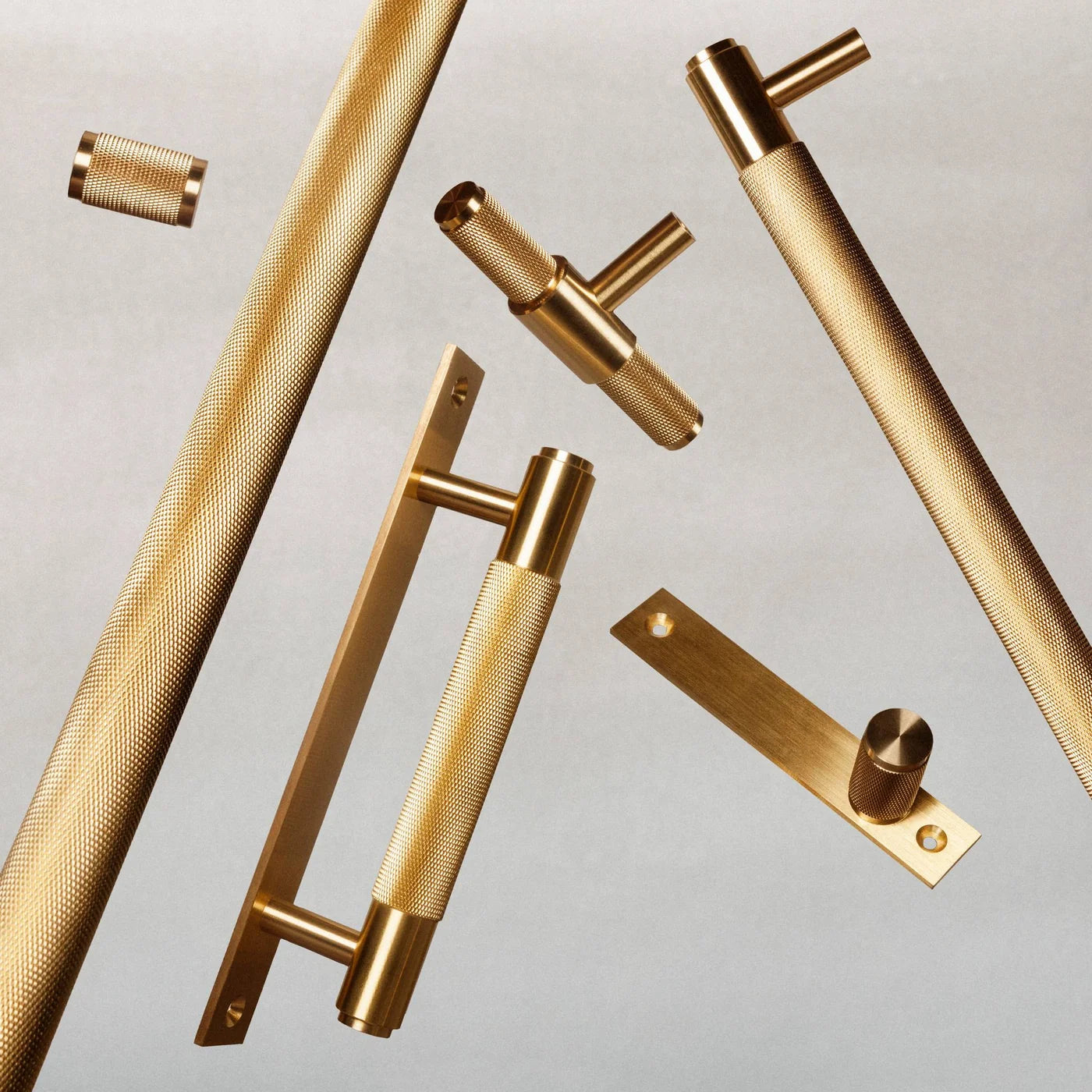 T-Griff «Plate Cross» mit grosser Ø51mm Abdeckung
