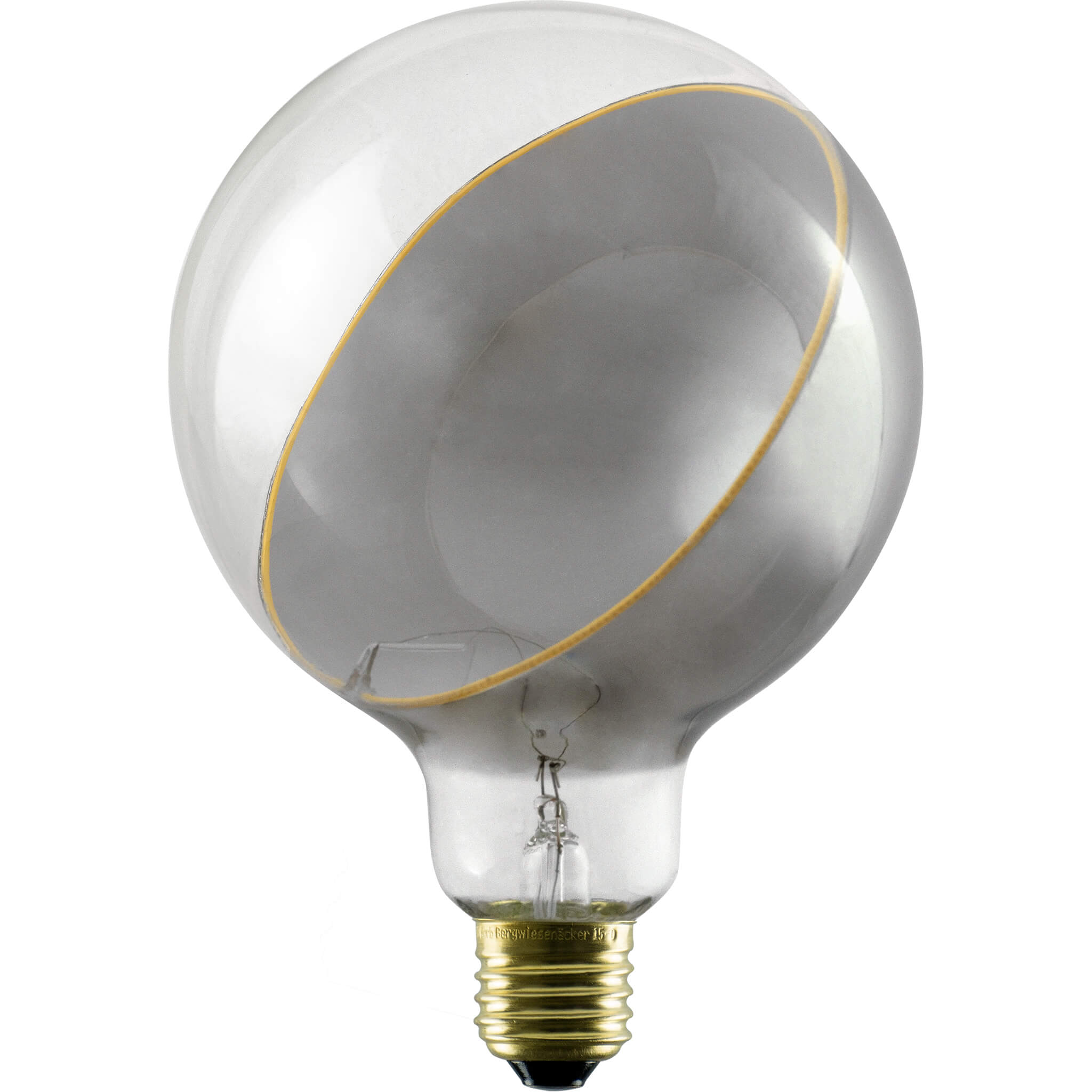 Led Filament Light Bulb | Illusion Globe Slanted 125 E27