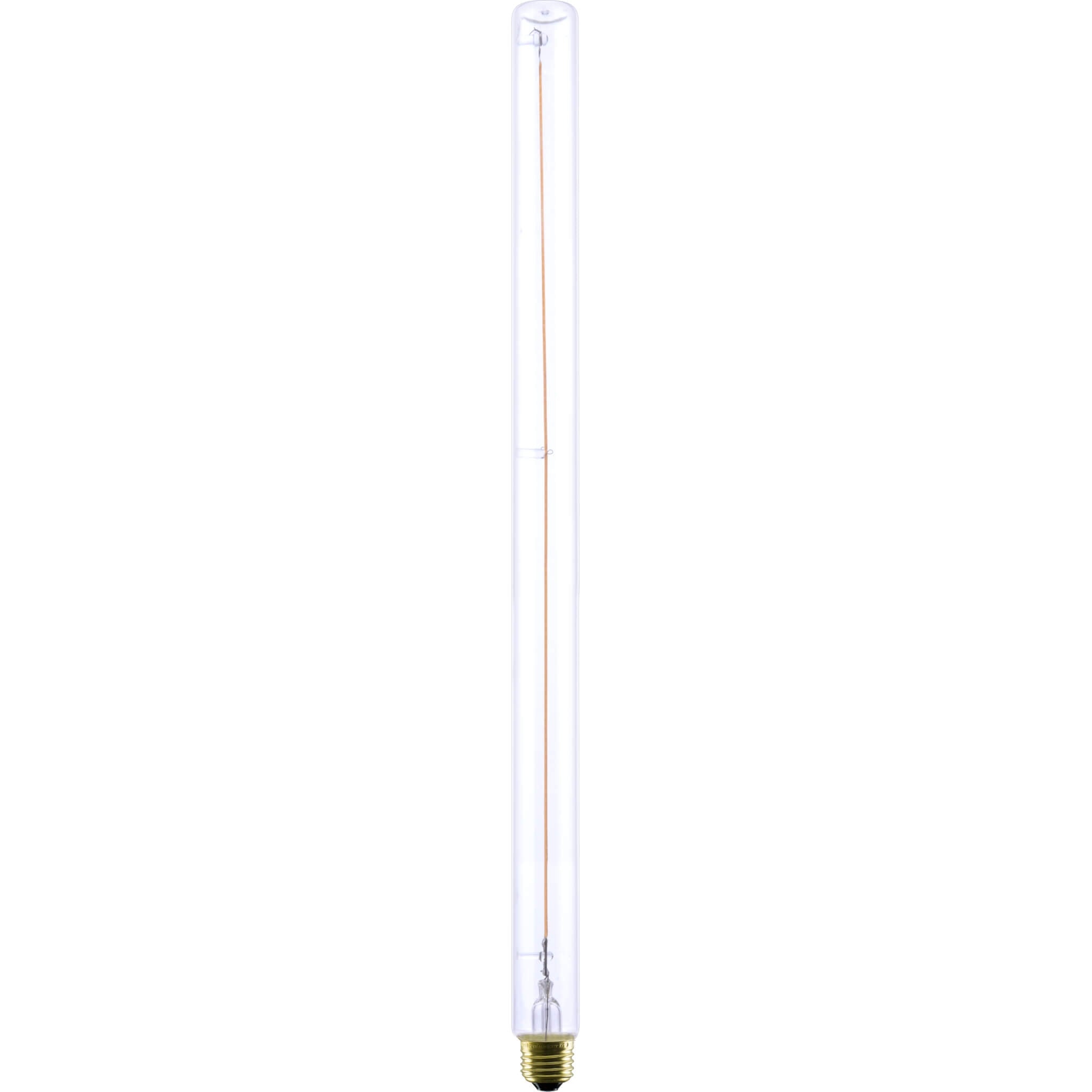 Led Filament Light Bulb | Granddad Tube Single Filament Clear