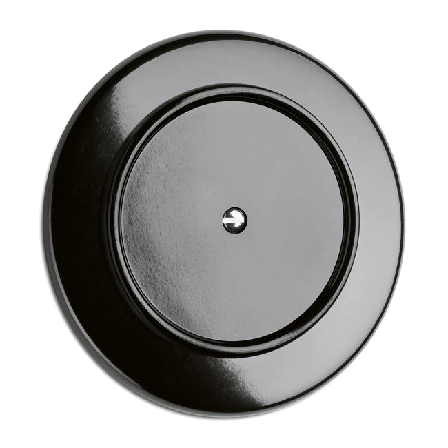 Bakelite blind cover flush-mounted