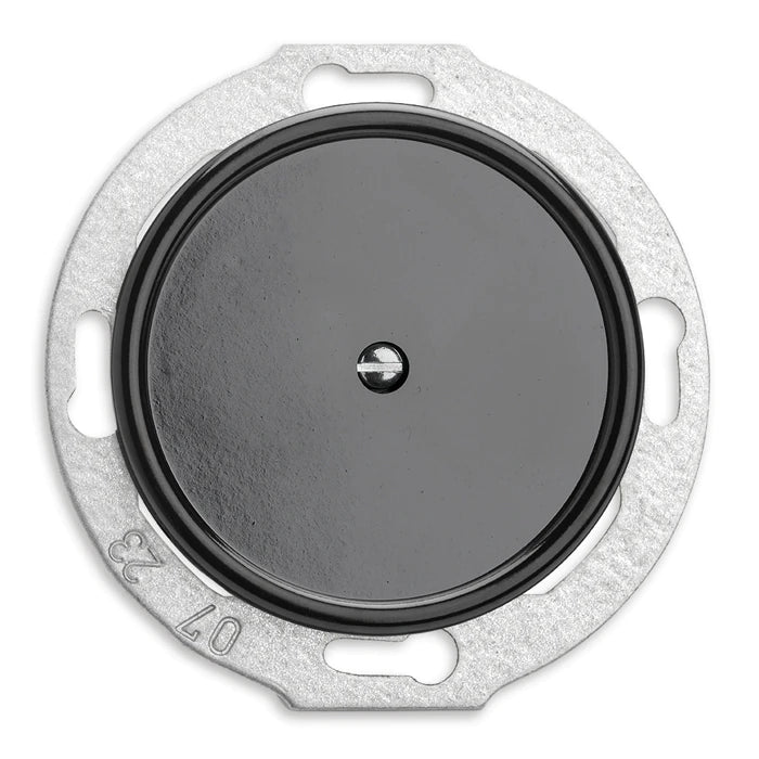 Bakelite blind cover flush-mounted