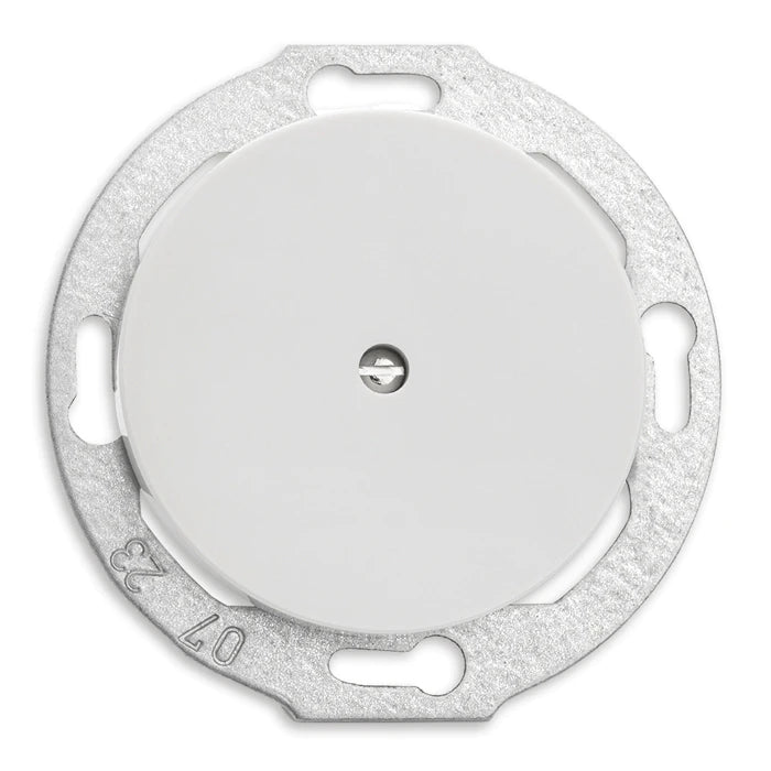 Cache aveugle en porcelaine encastré