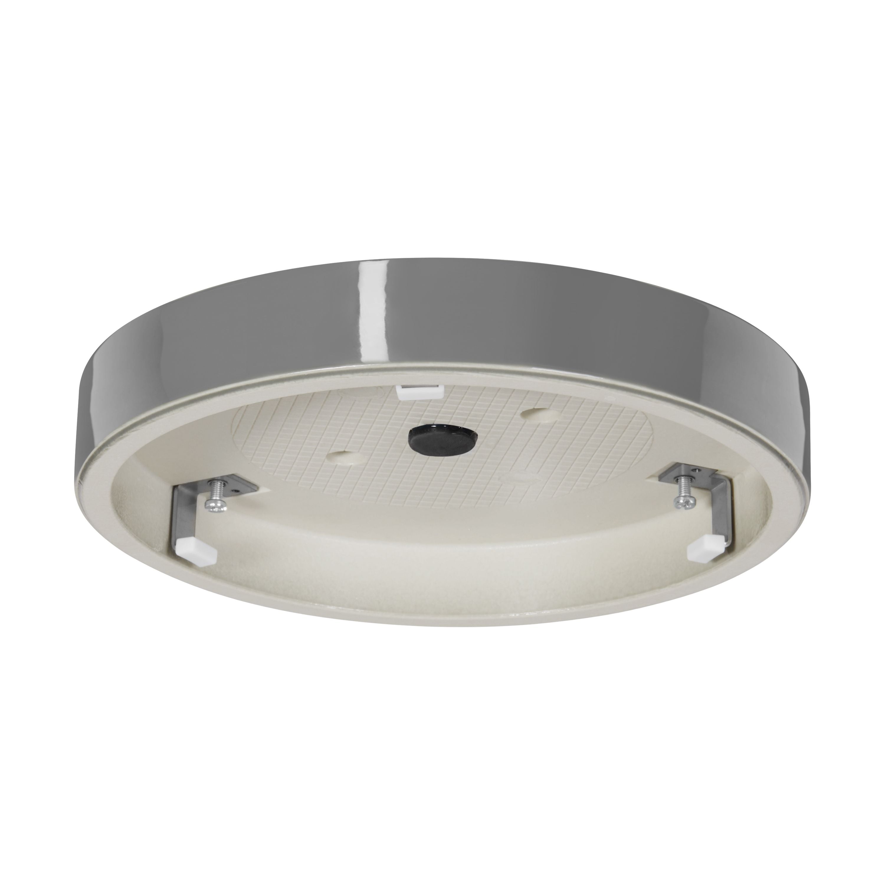 Porzellansockel Ø 184mm Bajonett IP44 für LED Module | Ifö Electric grau