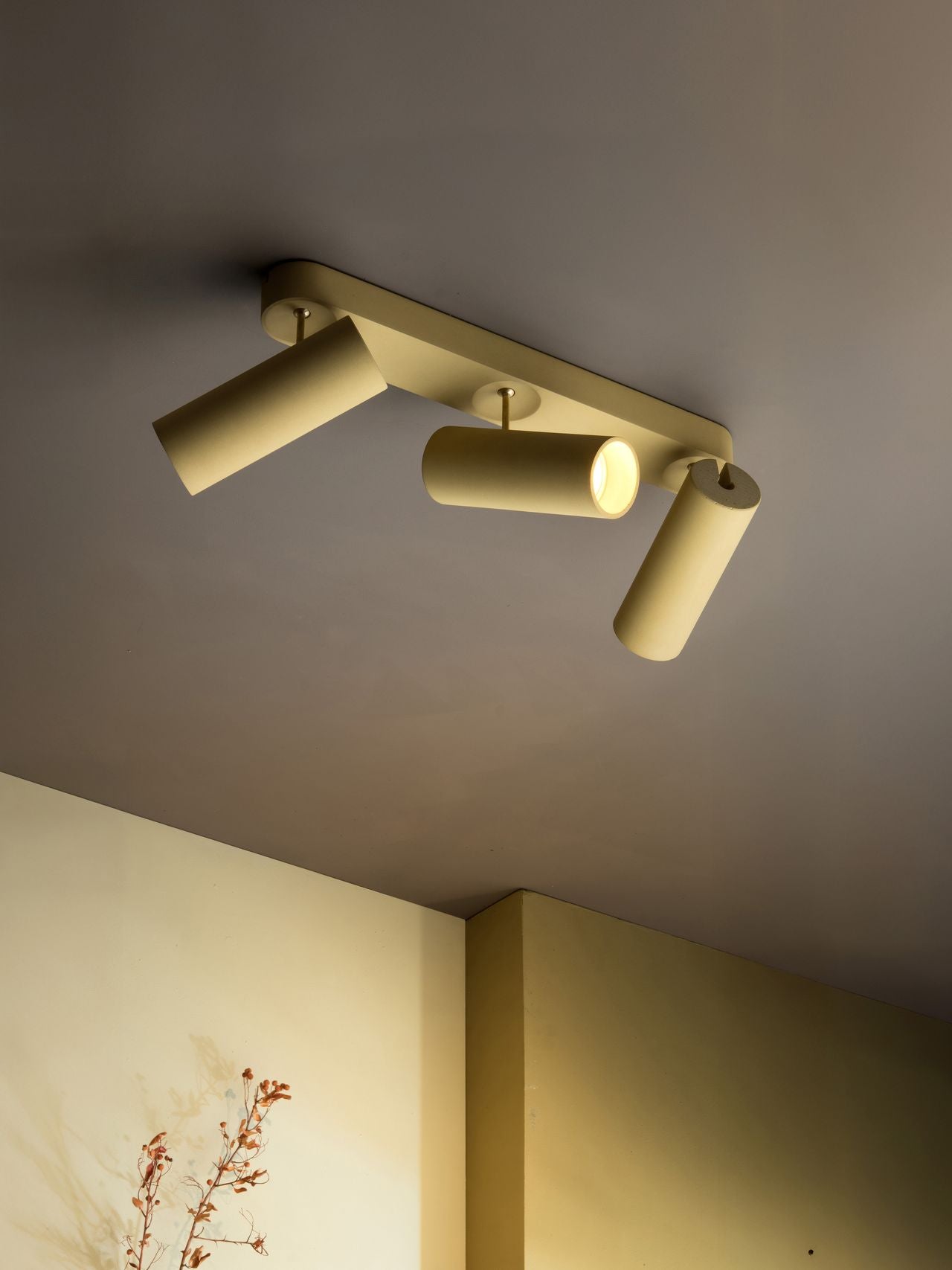 Argia Maxi adjustable multiple Spotlight | 3-fach Wand-oder Deckenspot Beton