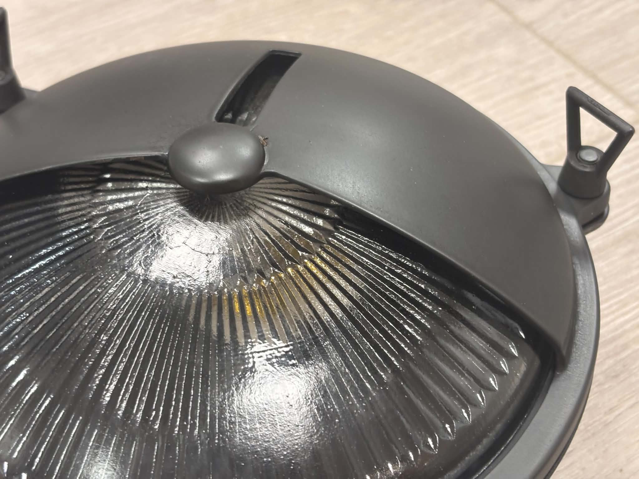 Ship light, outdoor light brass round E27