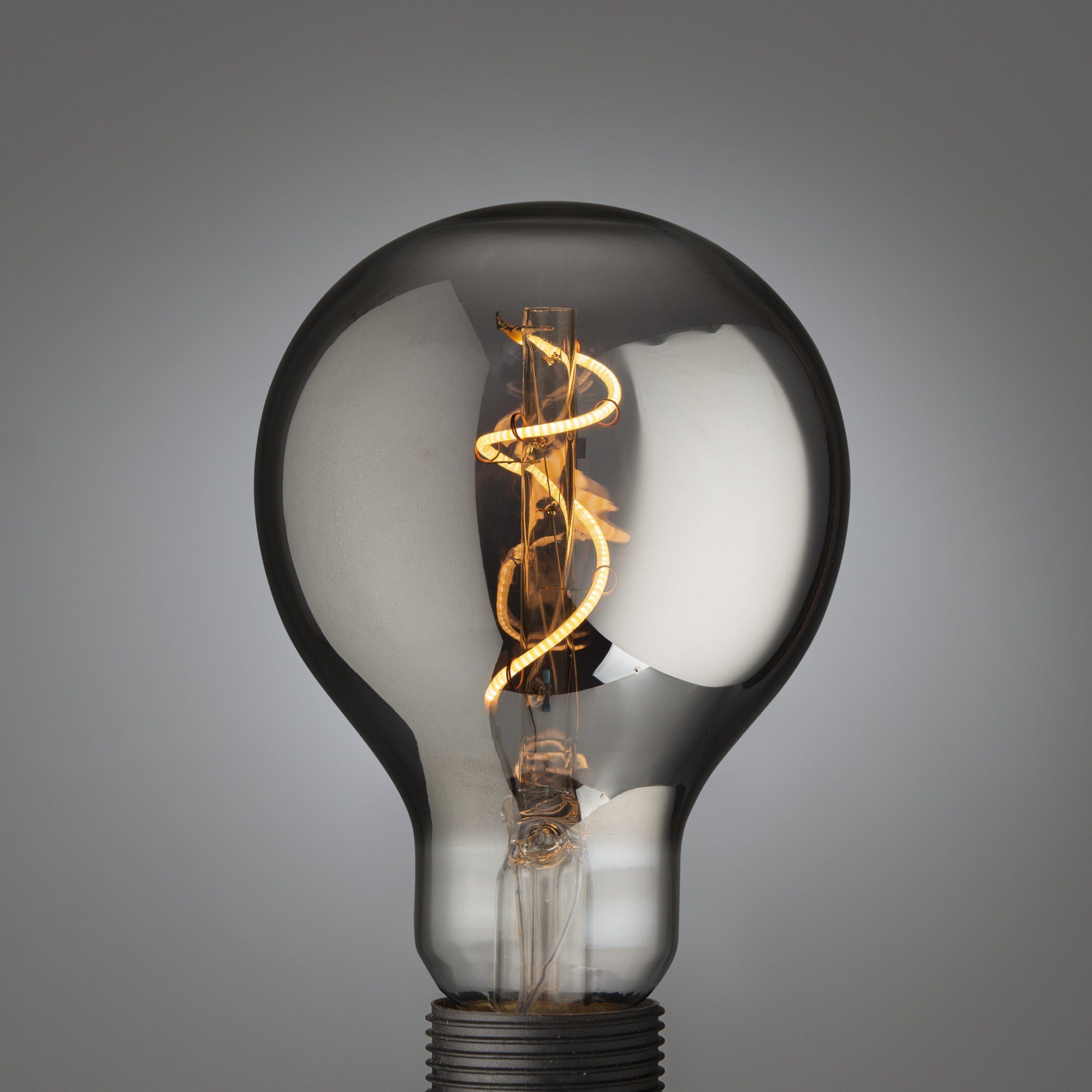 Led Lightbulb | Big Single Filament Bulb Smoked E27