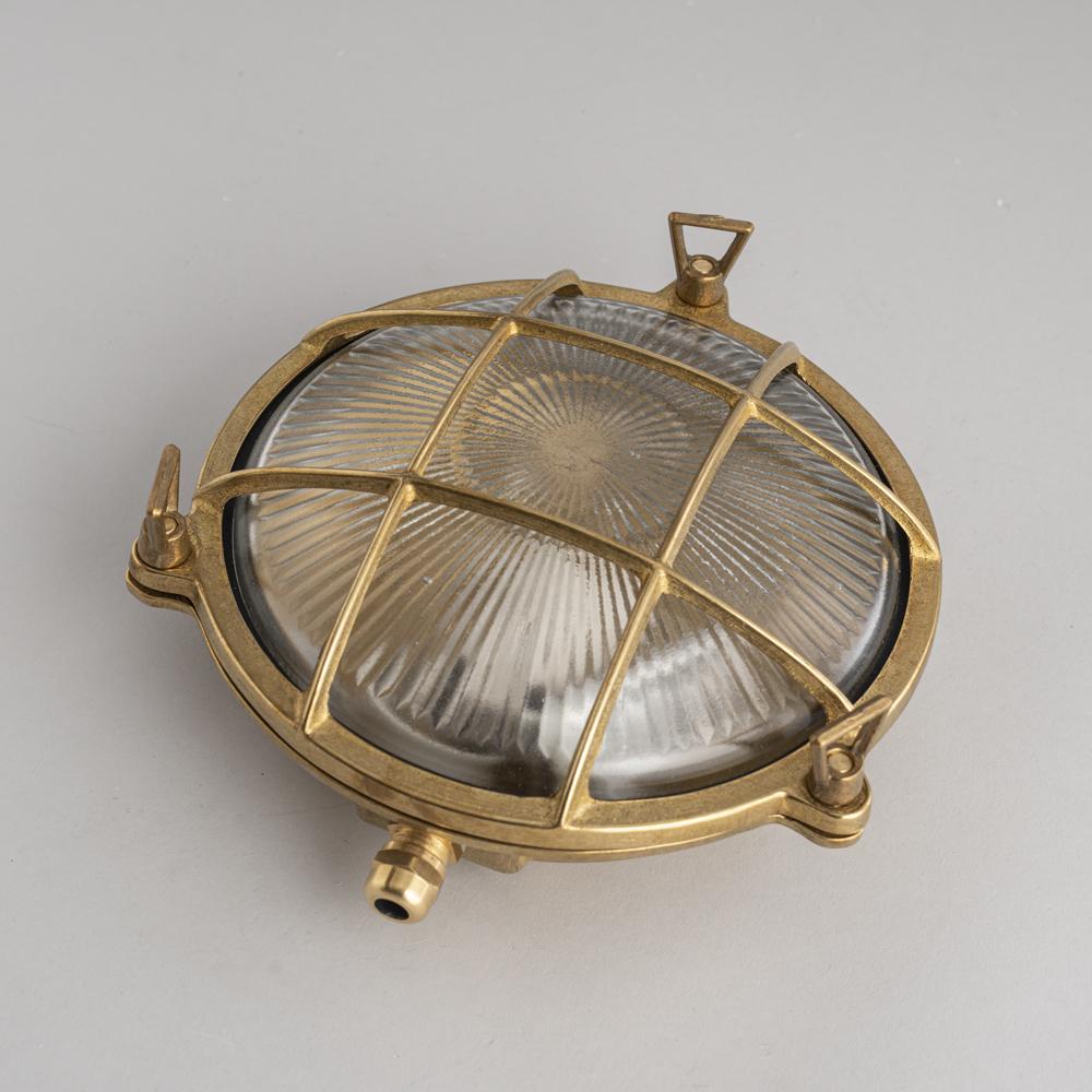 Bulkhead Lamp Brass
