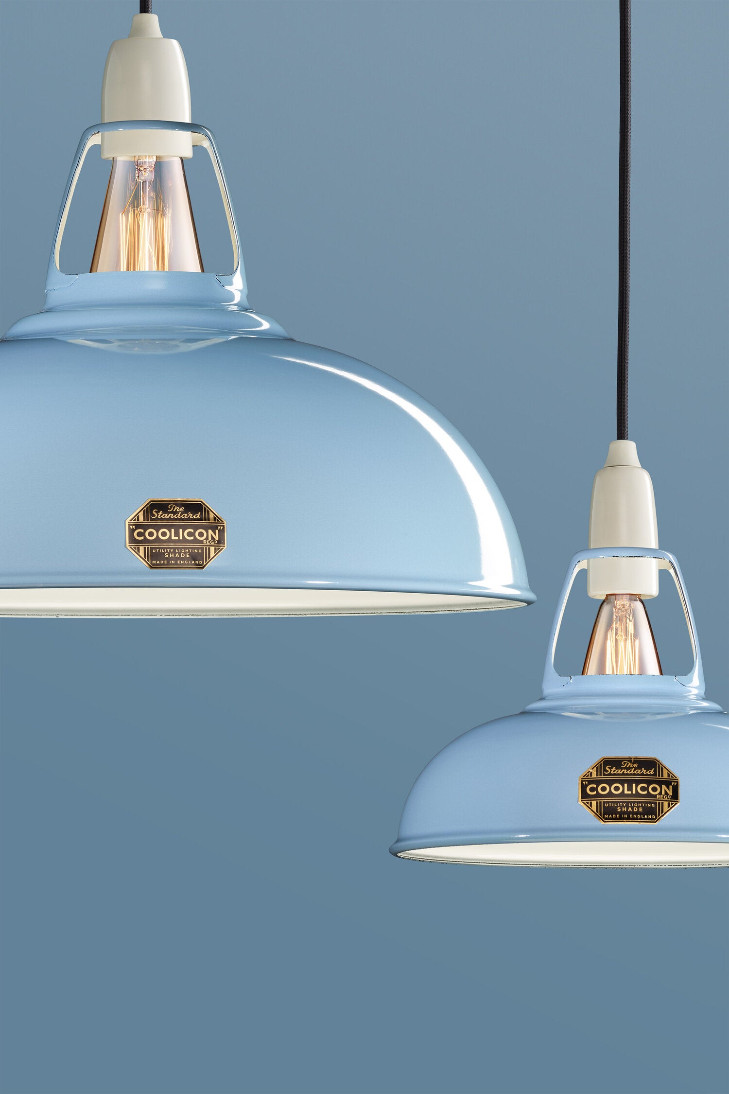 Coolicon Enamel Shade Large Sky Blue