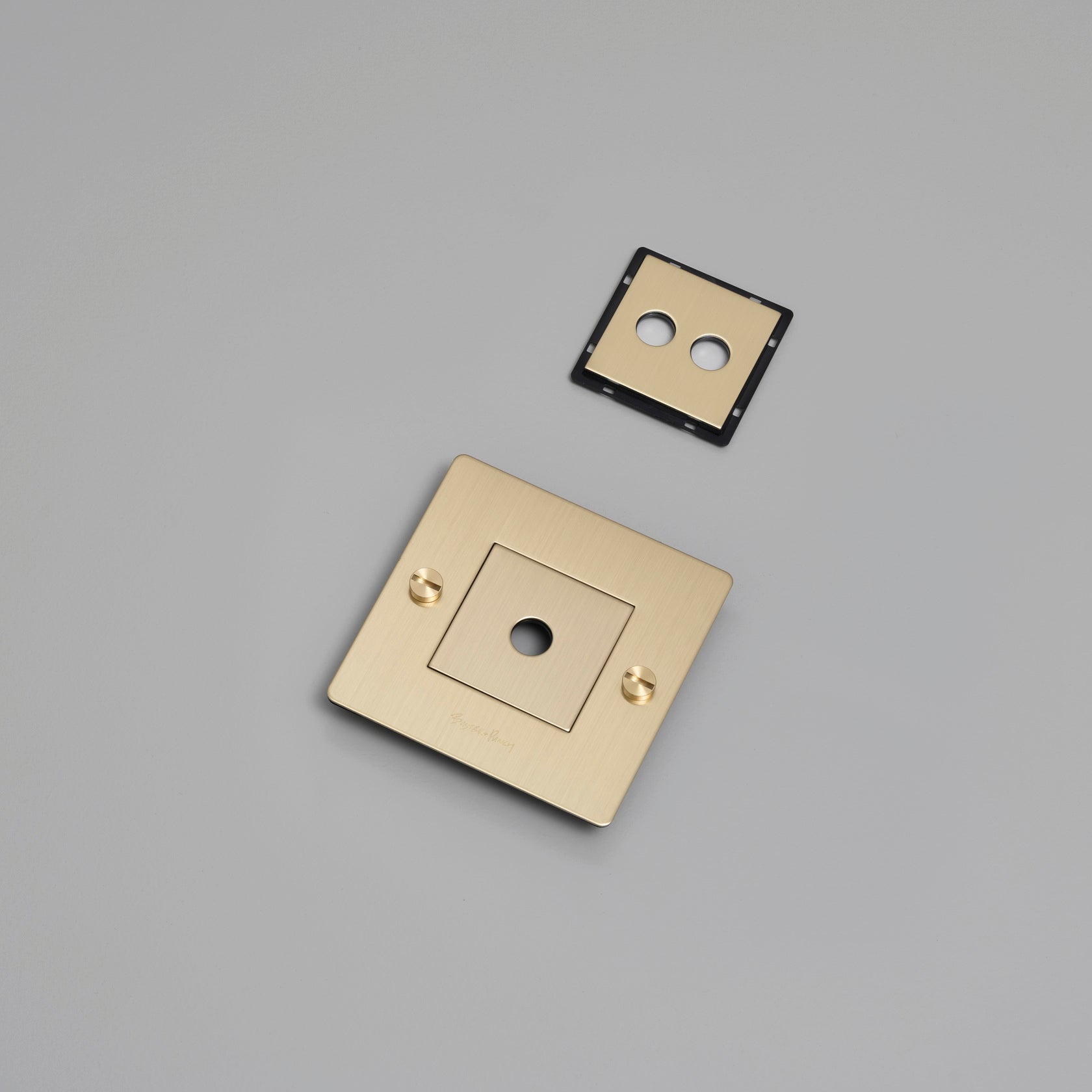 1G-Wandhalterung für Dimmer und Schalter
