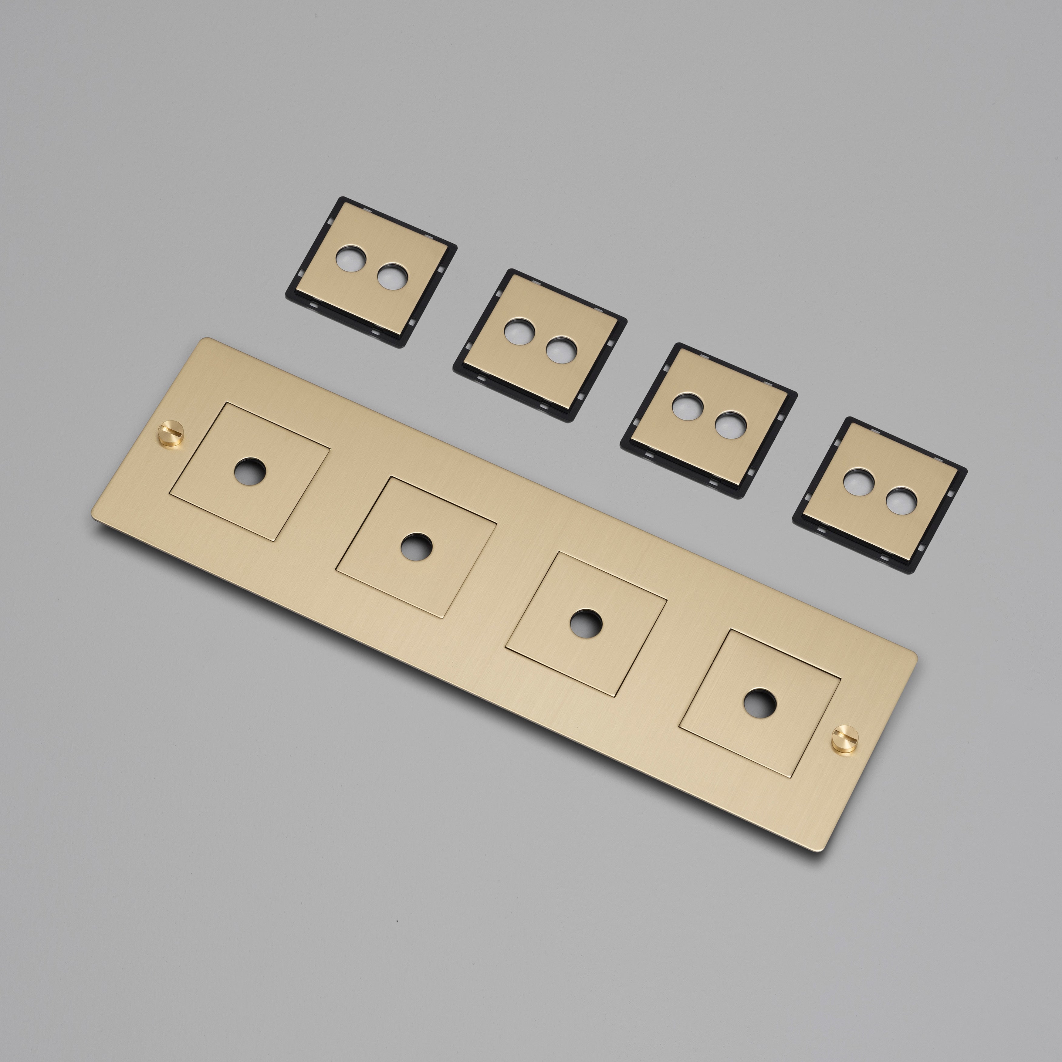 4G wall mount for dimmer and switch 4-way